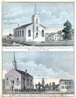 St. Nicholas De Tollentino Catholic Church, Rev. P. Cosgrove, St. Mary's Immaculate Conception Church and School House, Clarion County 1877